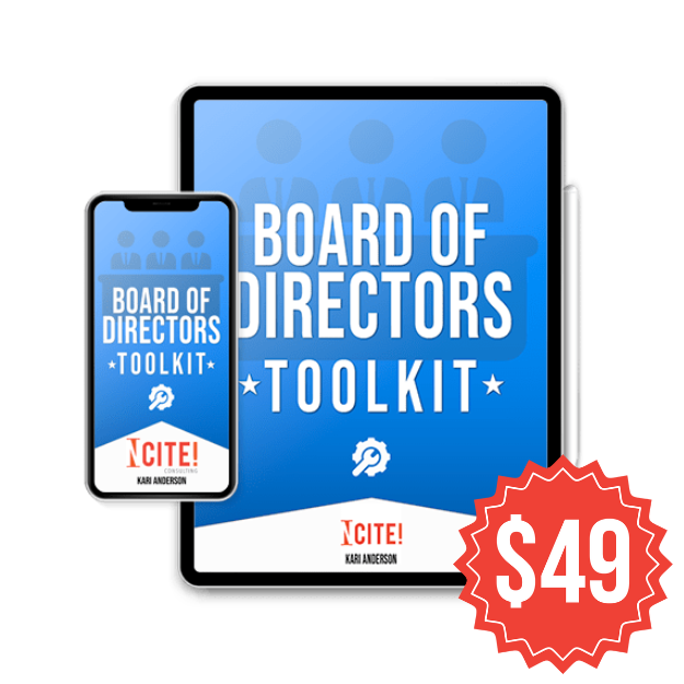board of directors nonprofit toolkit