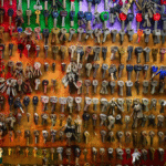 A wall of hanging keys, representing the essential strategies nonprofits need to unlock stronger board engagement in 2026.