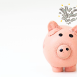 Pink piggy bank with cash flowing in and out, representing financial readiness and audit preparation.