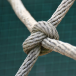 Knotted rope symbolizing tangled processes and misalignment